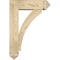 Ekena Millwork Thorton Arts and Crafts Rough Sawn Bracket w/ Offset Brace, Douglas Fir, 6"W x 18"D x 26"H BKT0604X18X26THR03RDF - alternate 2